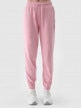 mini: Damskie spodnie dresowe joggery 4F 4FWMM00TTROF1138 - różowe  (5)