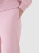 mini: Damskie spodnie dresowe joggery 4F 4FWMM00TTROF1386 - różowe (5)