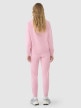 mini: Damskie spodnie dresowe joggery 4F 4FWMM00TTROF1386 - różowe (4)
