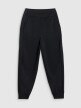 mini: Damskie spodnie dresowe joggery 4F 4FWSS26TTROF1410 - czarne (7)