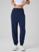 mini: Damskie spodnie dresowe joggery 4F 4FWSS26TTROF1410 - granatowe (2)