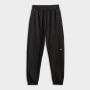 mini: Damskie spodnie dresowe joggery 4F 4FWSS26TTROF1412 - czarne (10)