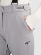 mini: Damskie spodnie narciarskie 4F 4FWAW25TFTRF0941 - szare (4)