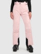 mini: Damskie spodnie narciarskie 4F 4FWAW25TFTRF0944 - różowe (2)