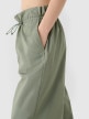 mini: Damskie spodnie parachute casual 4F 4FRSS24TTROF1330 - oliwkowe (5)