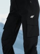 mini: Damskie spodnie snowboardowe 4F 4FWAW25TFTRF1220 - czarne (5)