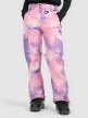 mini: Damskie spodnie snowboardowe 4F 4FWAW25TFTRF1220 - multikolor (2)