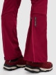 mini: Damskie spodnie softshellowe 4F 4FRAW25TFTRF1236 - czerwone (5)