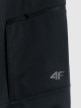 mini: Damskie spodnie trekkingowe softshell 4F 4FWSS26TFTRF1352 - czarne (11)
