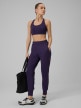 mini: Damskie spodnie treningowe 4F 4FWSS26TFTRF1074 - fioletowe (1)
