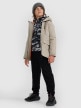 mini: Chłopięca kurtka przejściowa 4F 4FJRAW25TJACM309 - beżowa (8)