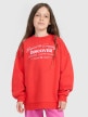 mini: Dziewczęca bluza nierozpinana bez kaptura 4F 4FJRAW25TSWSF2428 - czerwona (1)