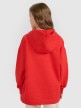 mini: Dziewczęca bluza nierozpinana z kapturem 4F 4FJRAW25TSWSF2429 - czerwona (6)