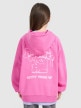 mini: Dziewczęca bluza nierozpinana z kapturem 4F 4FJRAW25TSWSF2439 - różowa (6)