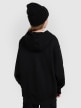 mini: Dziewczęca bluza rozpinana z kapturem 4F 4FJRAW25TSWSF2516 - czarna (6)