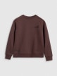 mini: Chłopięca bluza nierozpinana bez kaptura 4F 4FJRAW25TSWSM2413 - brązowa (7)