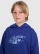 mini: Chłopięca bluza nierozpinana z kapturem 4F 4FJRAW25TSWSM2414 - granatowa (4)