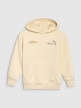 mini: Chłopięca bluza nierozpinana z kapturem 4F 4FJRAW25TSWSM2447 - beżowa (5)