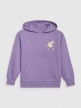 mini: Chłopięca bluza nierozpinana z kapturem 4F 4FJRAW25TSWSM2447 - fioletowa (6)