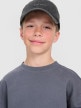 mini: Chłopięca bluza nierozpinana bez kaptura 4F 4FJRAW25TSWSM2448 - szara (4)