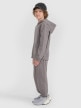 mini: Chłopięca bluza rozpinana z kapturem 4F 4FJRAW25TSWSM2488 - szara (3)