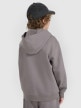mini: Chłopięca bluza rozpinana z kapturem 4F 4FJRAW25TSWSM2488 - szara (6)