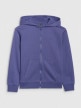 mini: Chłopięca bluza rozpinana z kapturem 4F 4FJRAW25TSWSM2488 - niebieska (7)