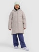 mini: Dziewczęcy płaszcz zimowy 4F 4FJRAW25TTJAF1068 - beżowy (11)