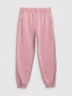 mini: Dziewczęce spodnie dresowe joggery 4F 4FJRAW25TTROF1473 - różowe (7)
