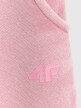 mini: Dziewczęce spodnie dresowe joggery 4F 4FJRAW25TTROF1473 - różowe (8)