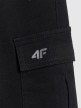 mini: Chłopięce spodnie cargo 4F 4FJRAW25TTROM1527 - czarne (7)