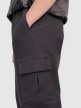 mini: Chłopięce spodnie cargo 4F 4FJRAW25TTROM1527 - szare (4)