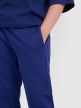 mini: Chłopięce spodnie dresowe joggery 4F 4FJRAW25TTROM1578 - granatowe (4)