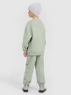 mini: Chłopięce spodnie dresowe joggery 4F 4FJRAW25TTROM1605 - oliwkowe (6)