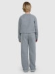 mini: Chłopięce spodnie dresowe 4F 4FJRAW25TTROM1670 - szare (6)