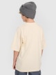 mini: Chłopięcy t-shirt oversize z nadrukiem 4F 4FJRAW25TTSHM3208 - beżowy (5)