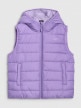 mini: Dziewczęcy bezrękawnik pikowany 4F 4FJRAW25TVJAF322 - fioletowy (7)