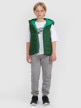 mini: Chłopięcy bezrękawnik pikowany 4F 4FJRAW25TVJAM324 - zielony (2)