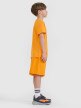 mini: Chłopięce spodenki dresowe 4F 4FJRSS25TSHOM684 - pomarańczowe (4)