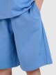 mini: Chłopięce spodenki dresowe 4F 4FJRSS25TSHOM685 - niebieskie (3)