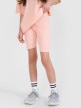 mini: Dziewczęce legginsy kolarki 4F 4FJRSS25TSTIF019 - różowe (3)