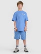 mini: Chłopięcy t-shirt z nadrukiem 4F 4FJRSS25TTSHM2640 - niebieski (3)