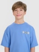 mini: Chłopięcy t-shirt z nadrukiem 4F 4FJRSS25TTSHM2640 - niebieski (2)