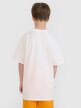 mini: Chłopięcy t-shirt z nadrukiem 4F 4FJRSS25TTSHM2641 - biały (4)