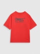 mini: Dziecięcy t-shirt z nadrukiem 4F 4FJRSS25TTSHU3296 - czerwona (5)
