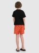 mini: Chłopięce spodenki plażowe 4F 4FJRSS25UBDSM183 - pomarańczowe (5)