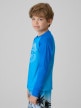 mini: Chłopięcy longsleeve do pływania UPF50+ 4F 4FJRSS26TFLOM665 - niebieski (3)