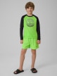 mini: Chłopięcy longsleeve do pływania UPF50+ 4F 4FJRSS26TFLOM665 - zielony (2)