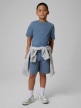  4F JUNIOR Chłopięce spodenki dresowe 4F 4FJRSS26TSHOM0866  denim Denim