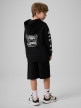 mini: Chłopięce spodenki dresowe 4F 4FJRSS26TSHOM0963 - czarne (5)